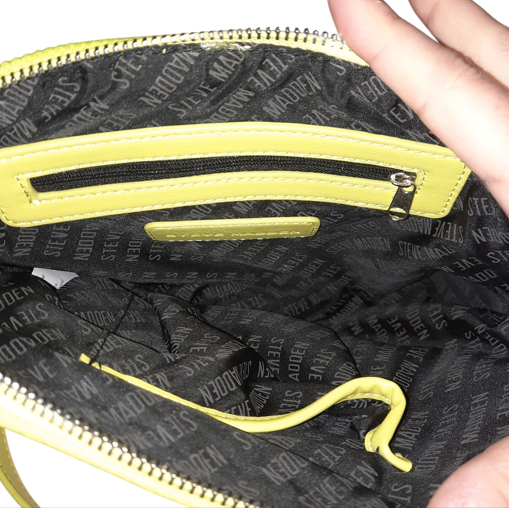 Steve Madden Yellow Crystal Crossbody Bag neon - Picture 4 of 14